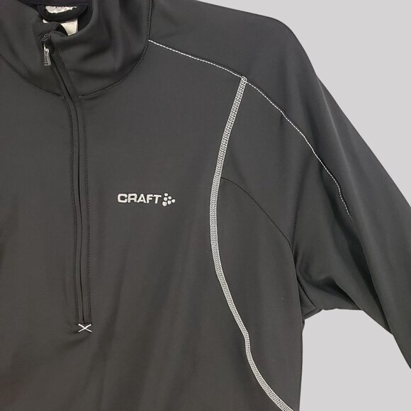 Craft Mens L2 Insulation Black Long Sleeve Zip-Up XXL - Picture 5 of 9